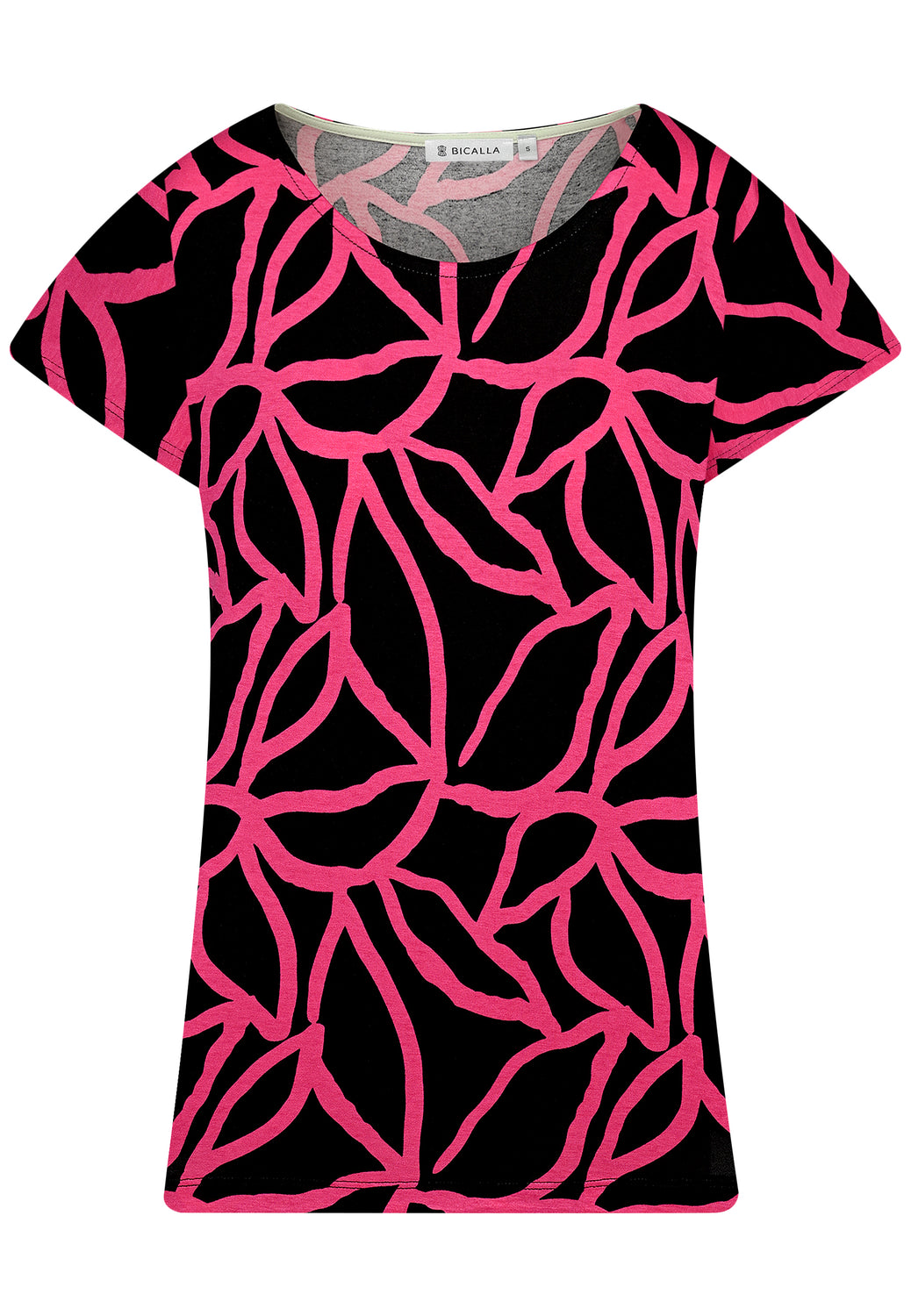 24204 Overhemd 2Tone - 20/zwart-roze